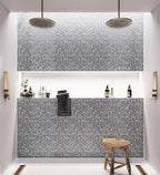 Blue Pearl Herringbone Mosaic Tile | Tile Club