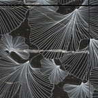 Bluma Gingko Black Etched Marble Mosaic | Tile Club
