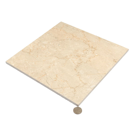 Boldara Crema Marble Look Porcelain Tile 12x12 | Tile Club
