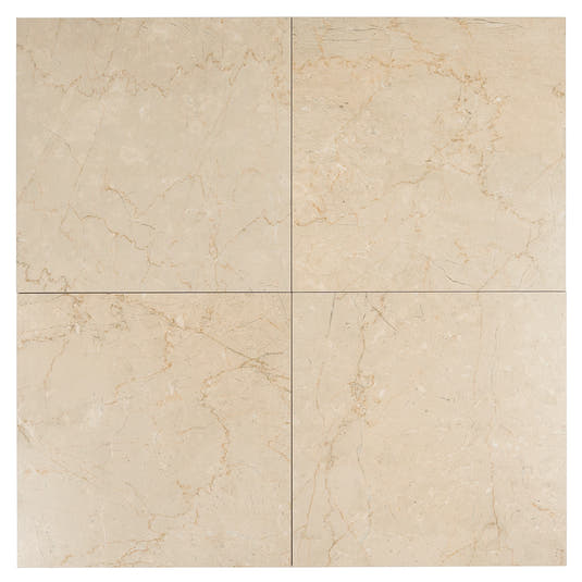 Boldara Crema Marble Look Porcelain Tile 12x12 | Tile Club