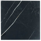 Boldara Nero Marble Look Porcelain Tile 12x12 | Tile Club
