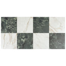 Boldara Verde Marble Look Porcelain Tile 12x12 | Tile Club