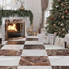 Boldara Rosso Marble Look Porcelain Tile 24x24 | Tile Club