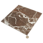 Boldara Rosso Marble Look Porcelain Tile 12x12 | Tile Club