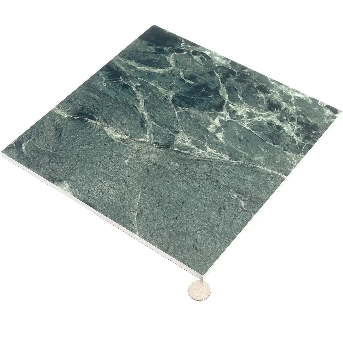 Boldara Verde Marble Look Porcelain Tile 12x12 | Tile Club