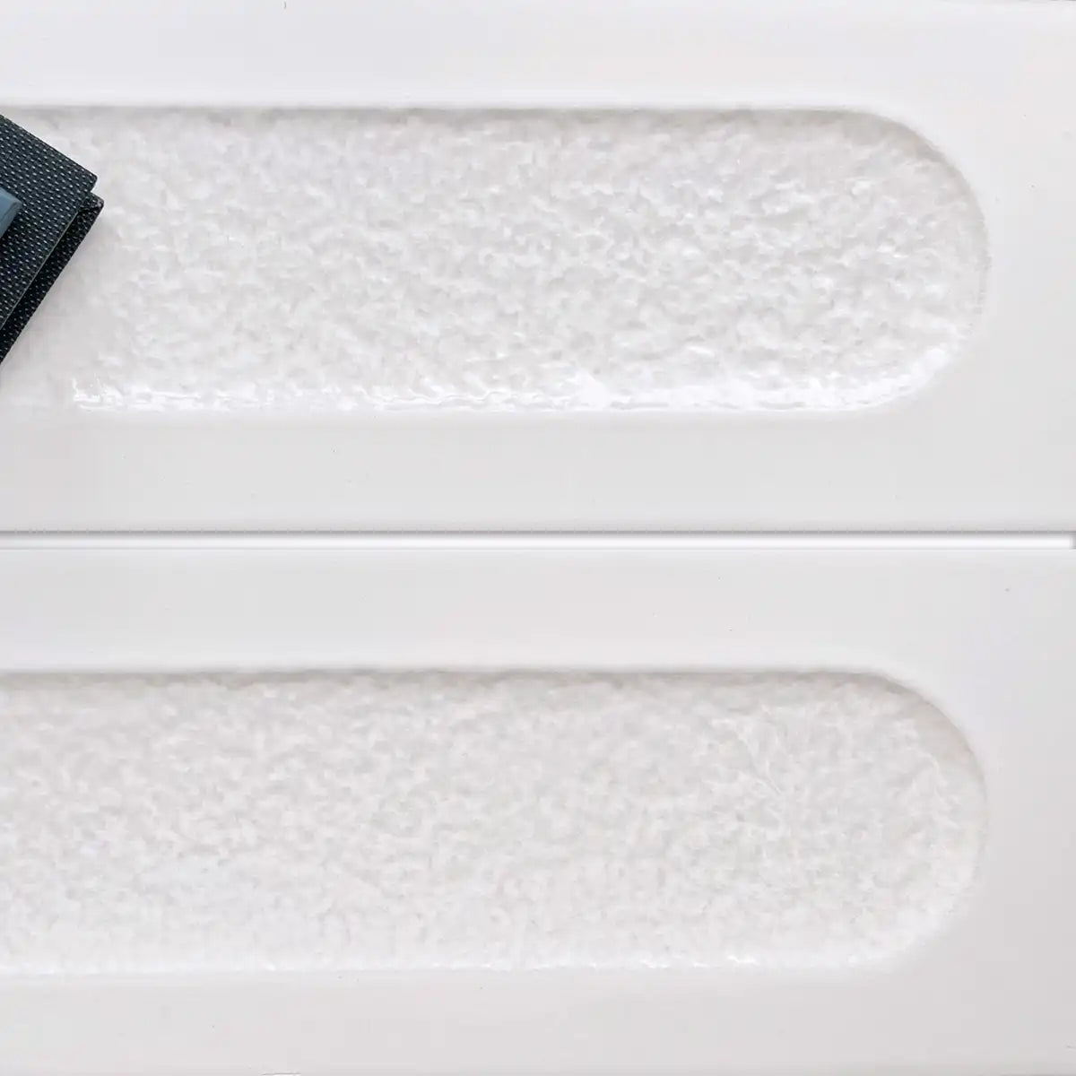 Brio White Dot 3D Ceramic Subway Tile Sample | Tile Club