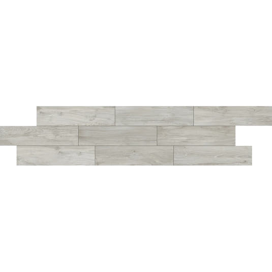 Bryce Ash Gray 8x32 Wood-Look Porcelain Tile | Tile Club