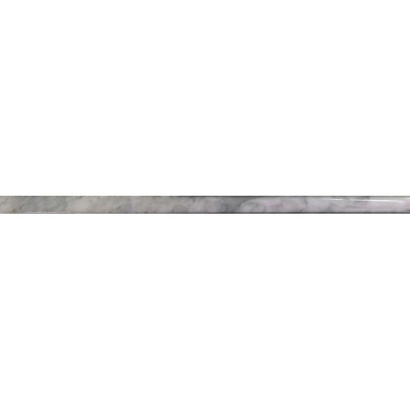 Calacatta Bluette Marble Pencil Liner Polished