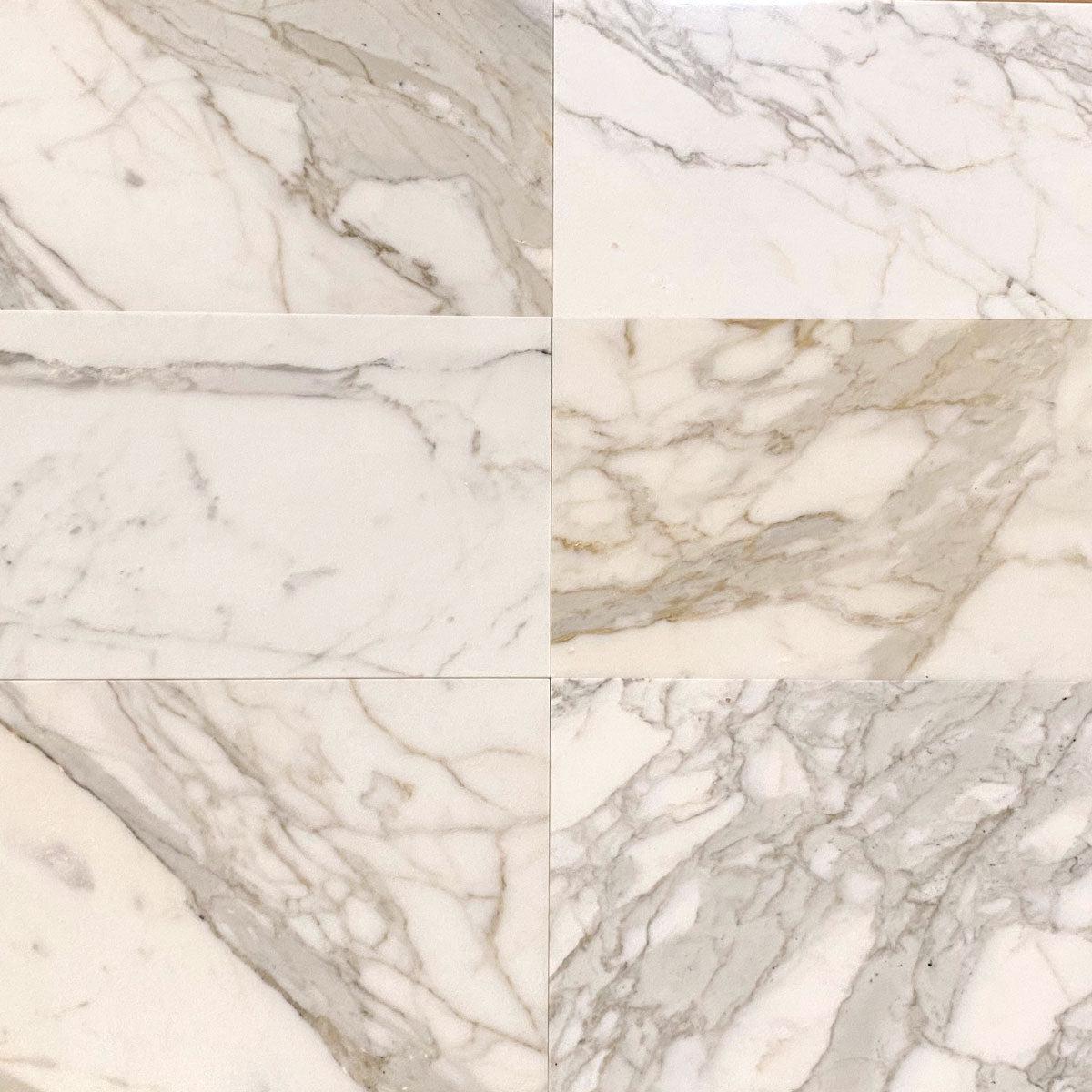 Calacatta Gold 12X24 Polished Marble Tile