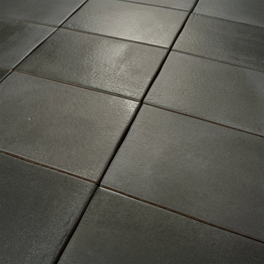 Calta Charcoal Gray Matte Porcelain Tile 4x6 | Tile Club