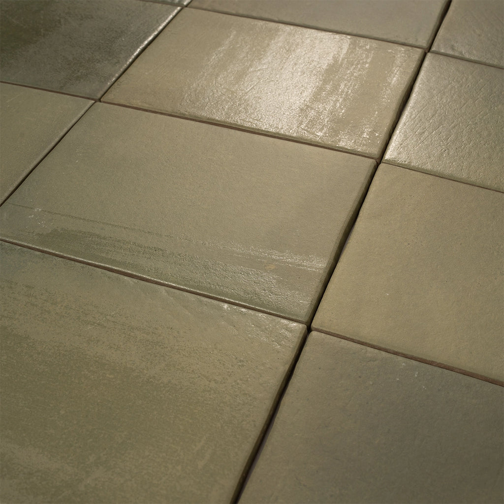 Calta Green Matte Porcelain Tile 4x6 | Tile Club