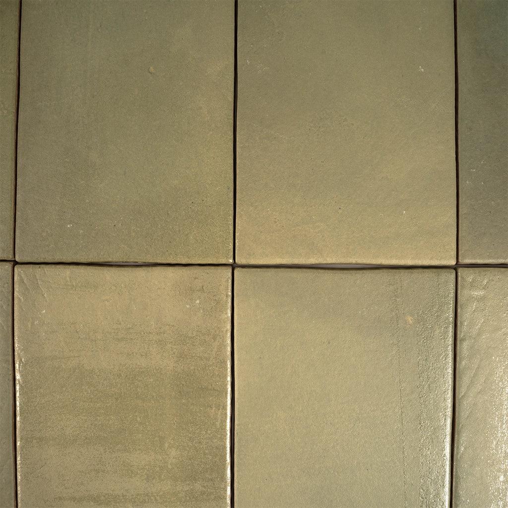 Calta Green Matte Porcelain Tile 4x6 | Tile Club