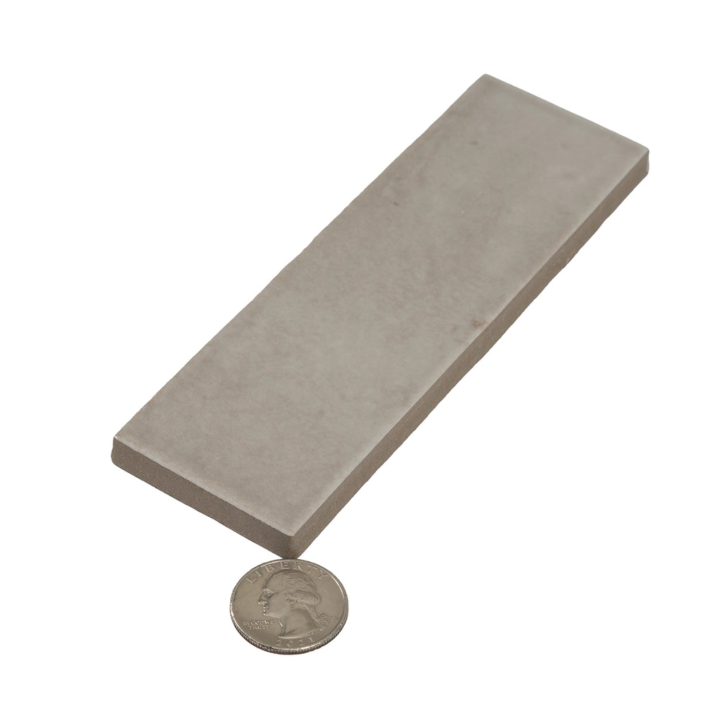Calta Pearl Gray Gloss Porcelain Subway Tile 2x6 | Tile Club