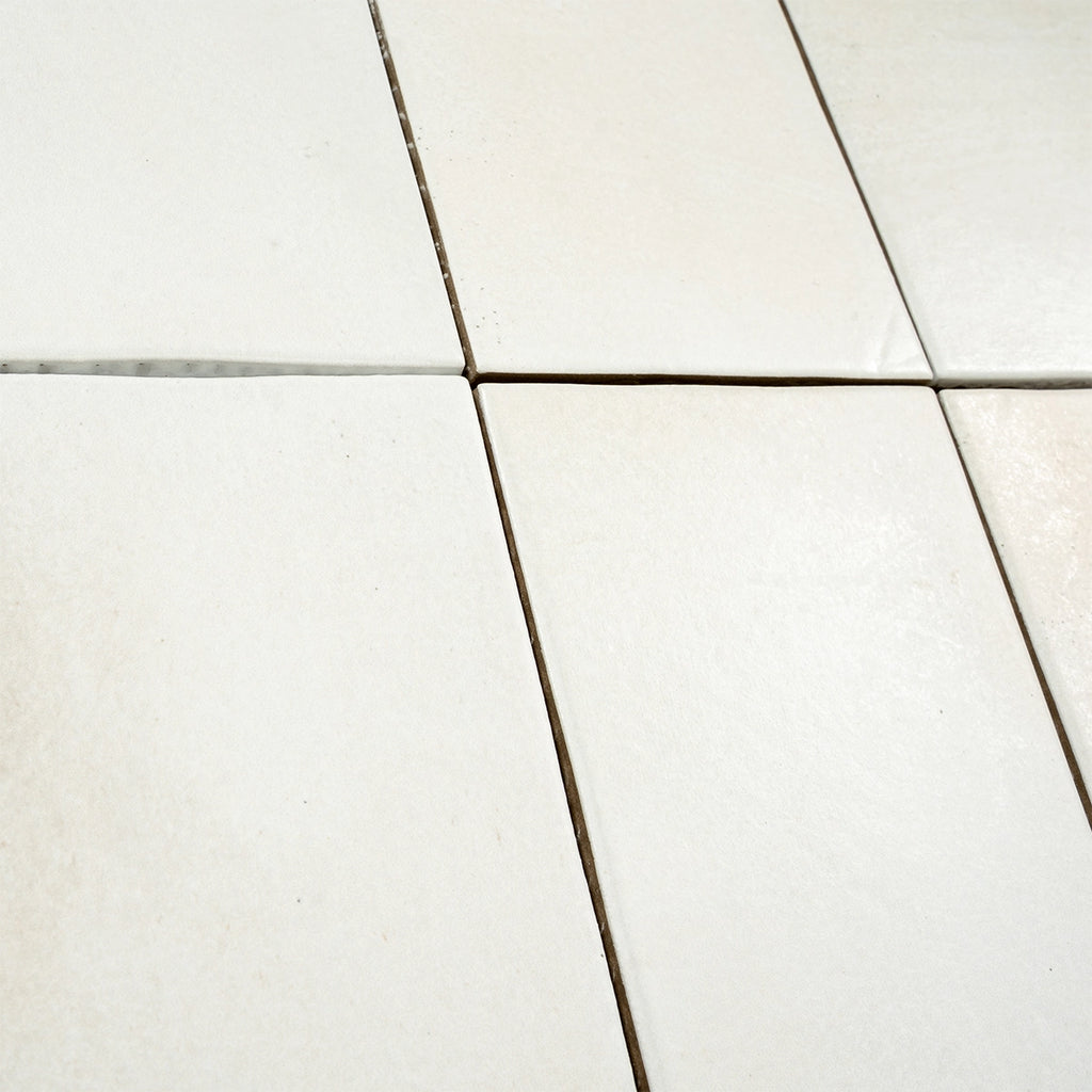 Calta White Matte Porcelain Tile 4x6 | Tile Club