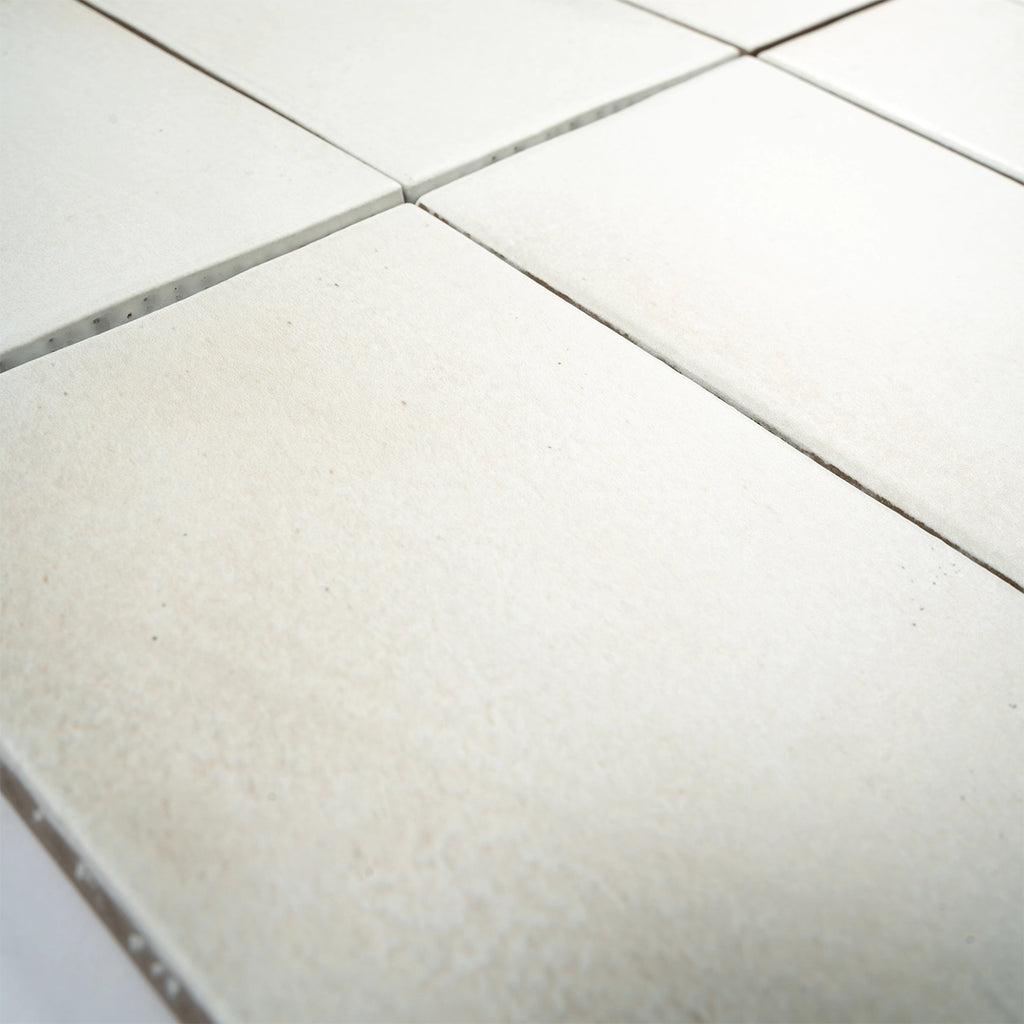 Calta White Matte Porcelain Tile 4x6 | Tile Club