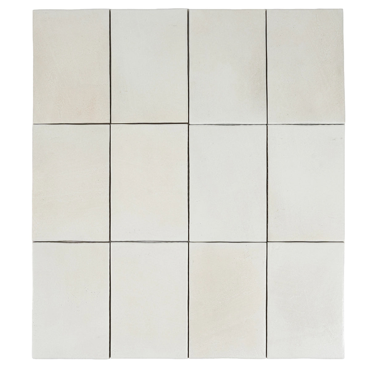 Calta White Matte Porcelain Tile 4x6 | Tile Club