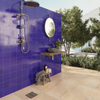 Camila Royal Blue Square 5.9x5.9 Porcelain Tile | Tile Club