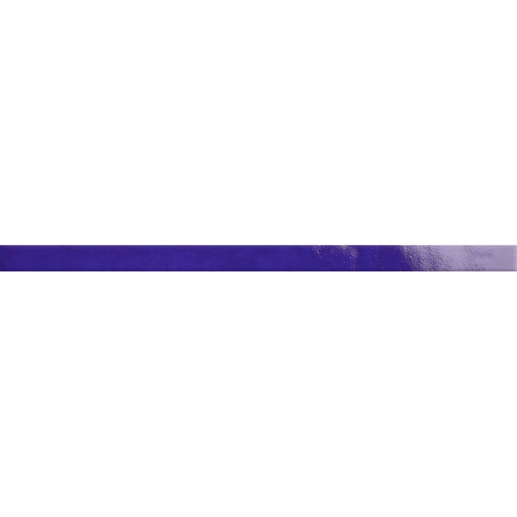 Camila Blue Porcelain Bullnose Tile Trim