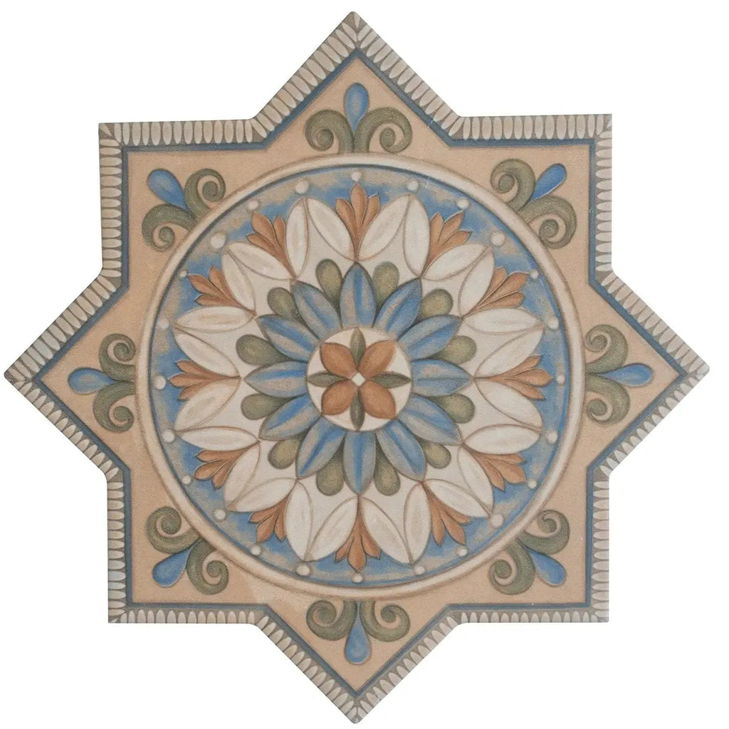 Camila Decorative Star 1 Porcelain Tile | Tile Club