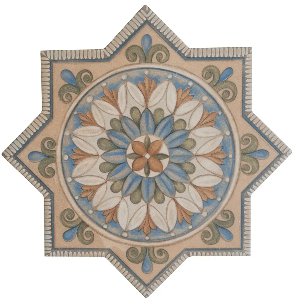 Camila Decorative Star 1 Porcelain Tile | Tile Club