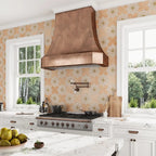 Camila Terra Cotta Cross Porcelain Tile | Tile Club