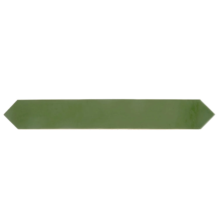 Camila Green Picket Porcelain Tile | Tile Club