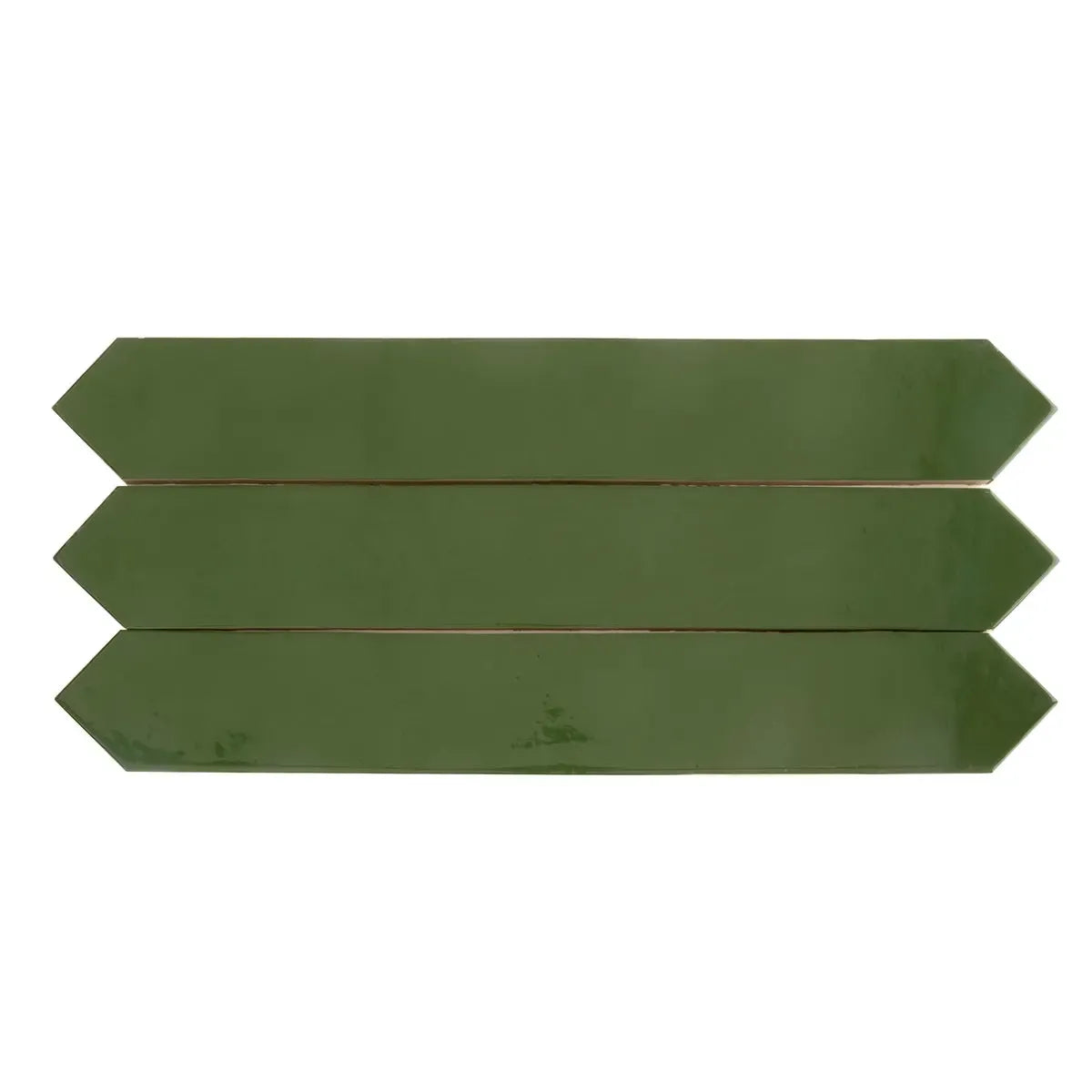 Camila Green Picket Porcelain Tile | Tile Club