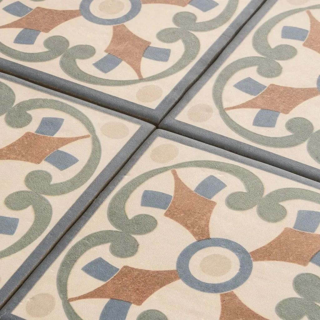 Camila Quattro Square Porcelain Tile | Tile Club