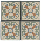 Camila Quattro Square Porcelain Tile | Tile Club