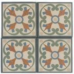 Camila Quattro Square Porcelain Tile | Tile Club