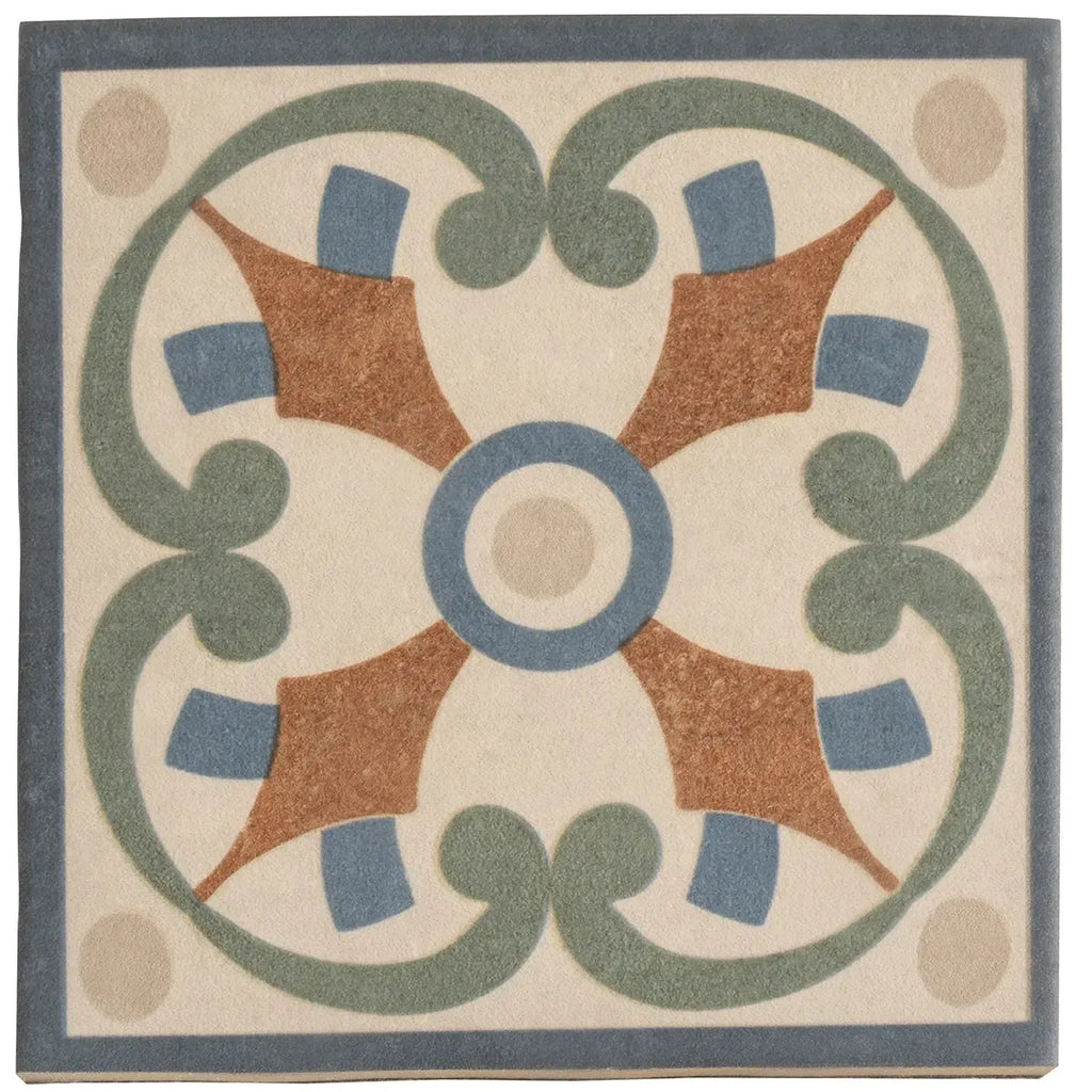 Camila Quattro Square Porcelain Tile | Tile Club