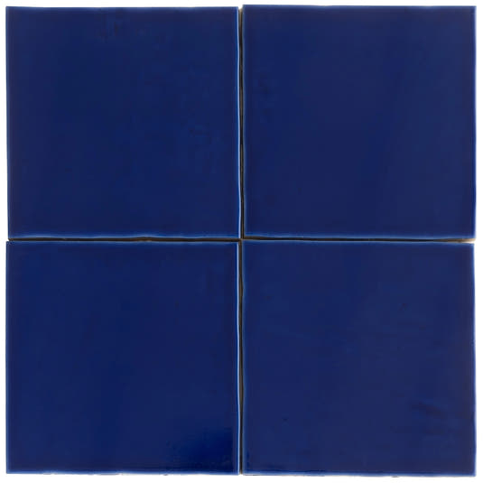 Camila Royal Blue Square 5.9x5.9 Porcelain Tile | Tile Club