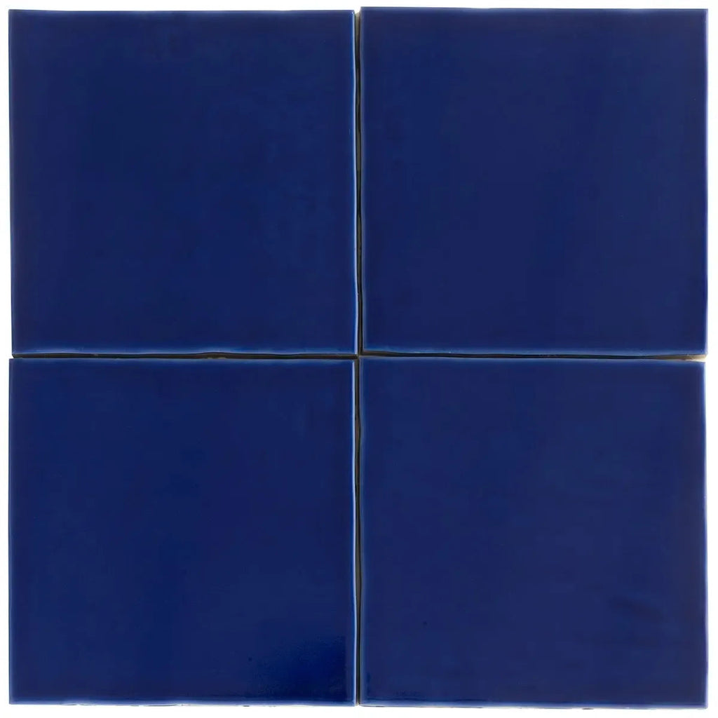 Camila Royal Blue Square 5.9x5.9 Porcelain Tile | Tile Club