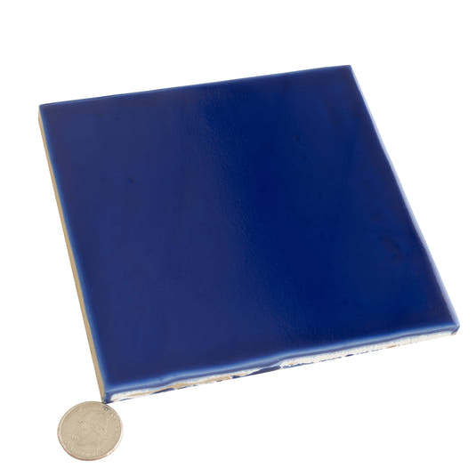 Camila Royal Blue Square 5.9x5.9 Porcelain Tile | Tile Club
