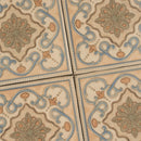 Camila Scrollwork Square Porcelain Tile | Tile Club