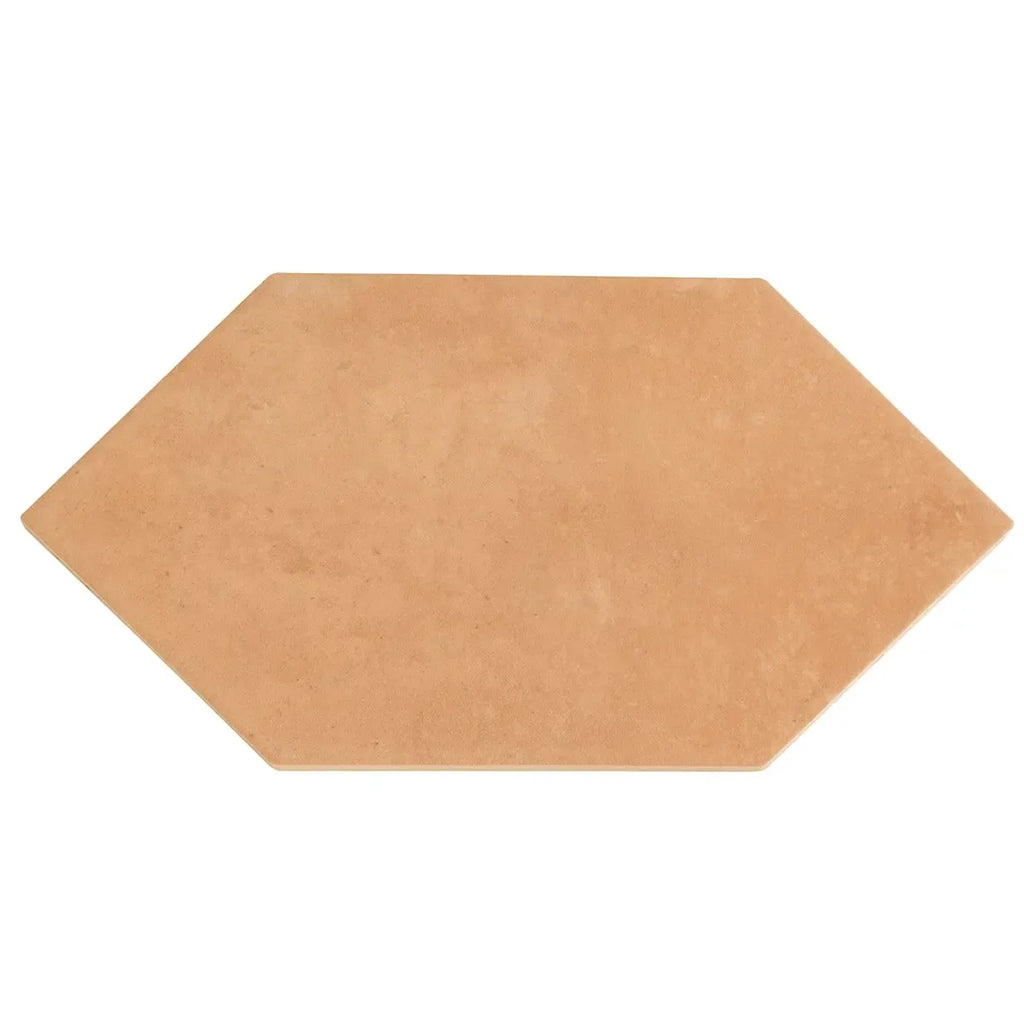 Camila Terra Cotta Hex Porcelain Tile | Tile Club