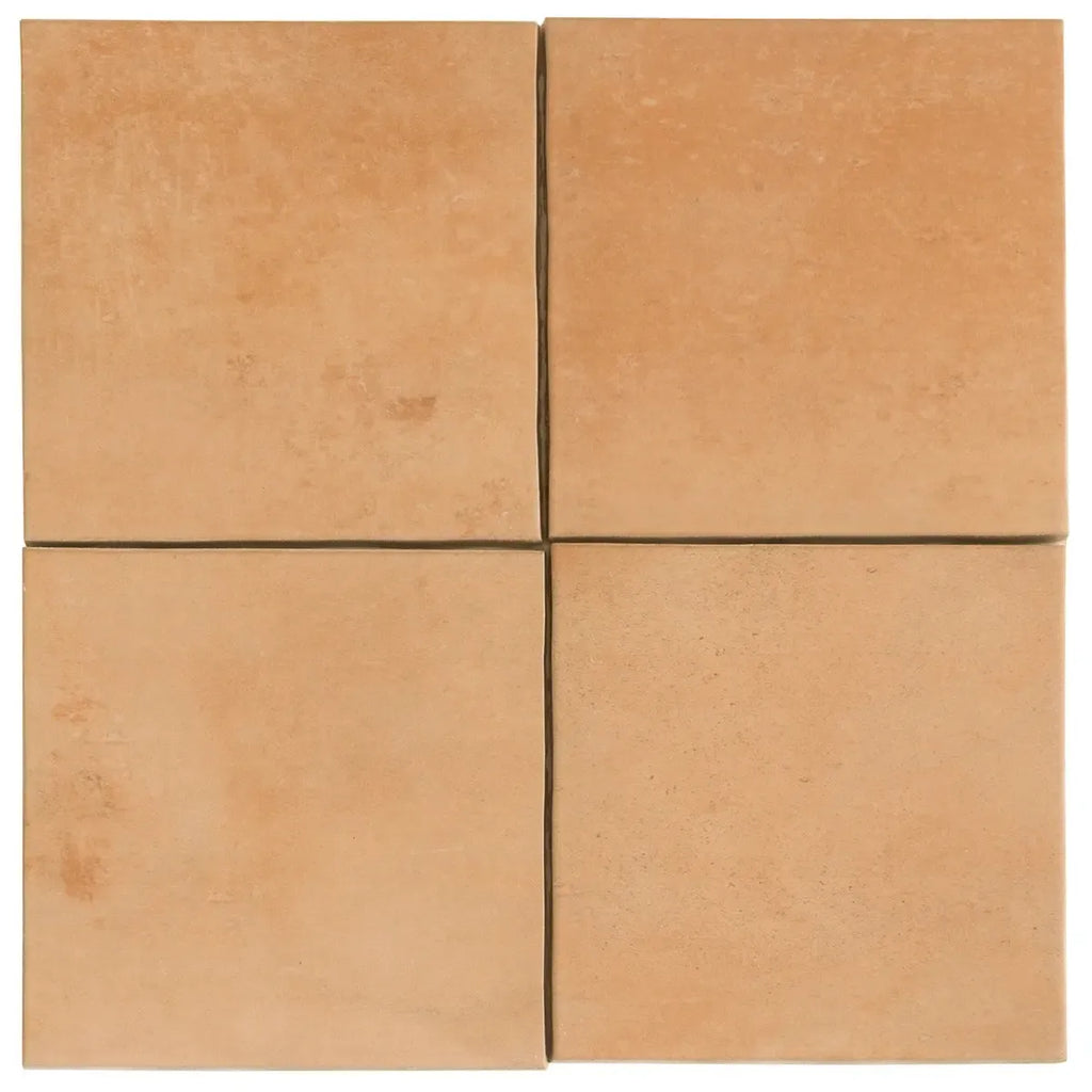 Camila Terra Cotta Square 5.9x5.9 Porcelain Tile | Tile Club