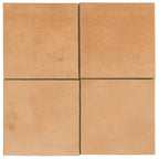 Camila Terra Cotta Square 5.9x5.9 Porcelain Tile | Tile Club