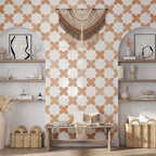Camila White Cross Porcelain Tile | Tile Club