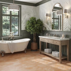 Camila Terra Cotta Hex Porcelain Tile | Tile Club