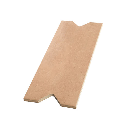 Camila Terra Cotta Notch Porcelain Tile | Tile Club