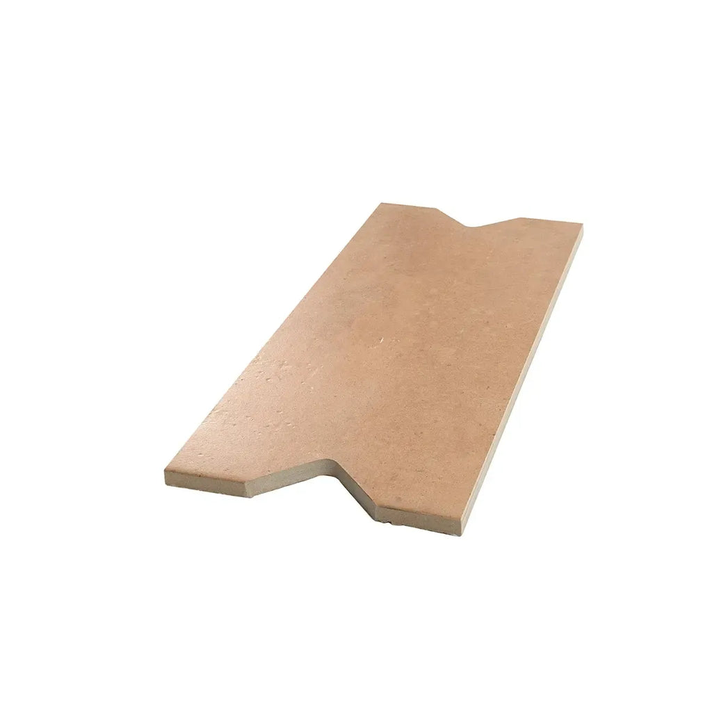 Camila Terra Cotta Notch Porcelain Tile | Tile Club