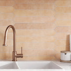 Camila Terracotta Picket Tile Kitchen Backsplash