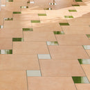 Camila Green Square 5.9x5.9 Porcelain Tile | Tile Club