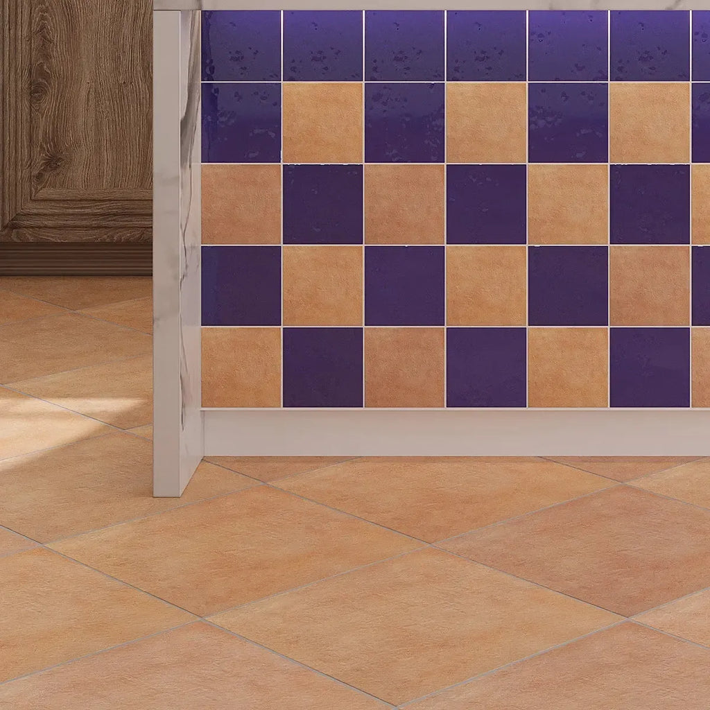 Camila Terra Cotta Square 5.9x5.9 Porcelain Tile | Tile Club