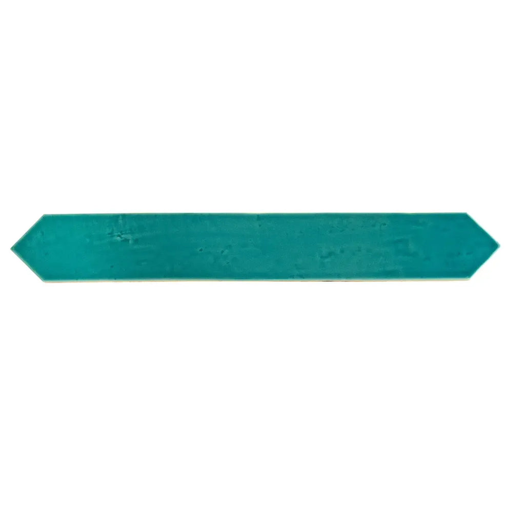 Camila Turquoise Picket Porcelain Tile | Tile Club