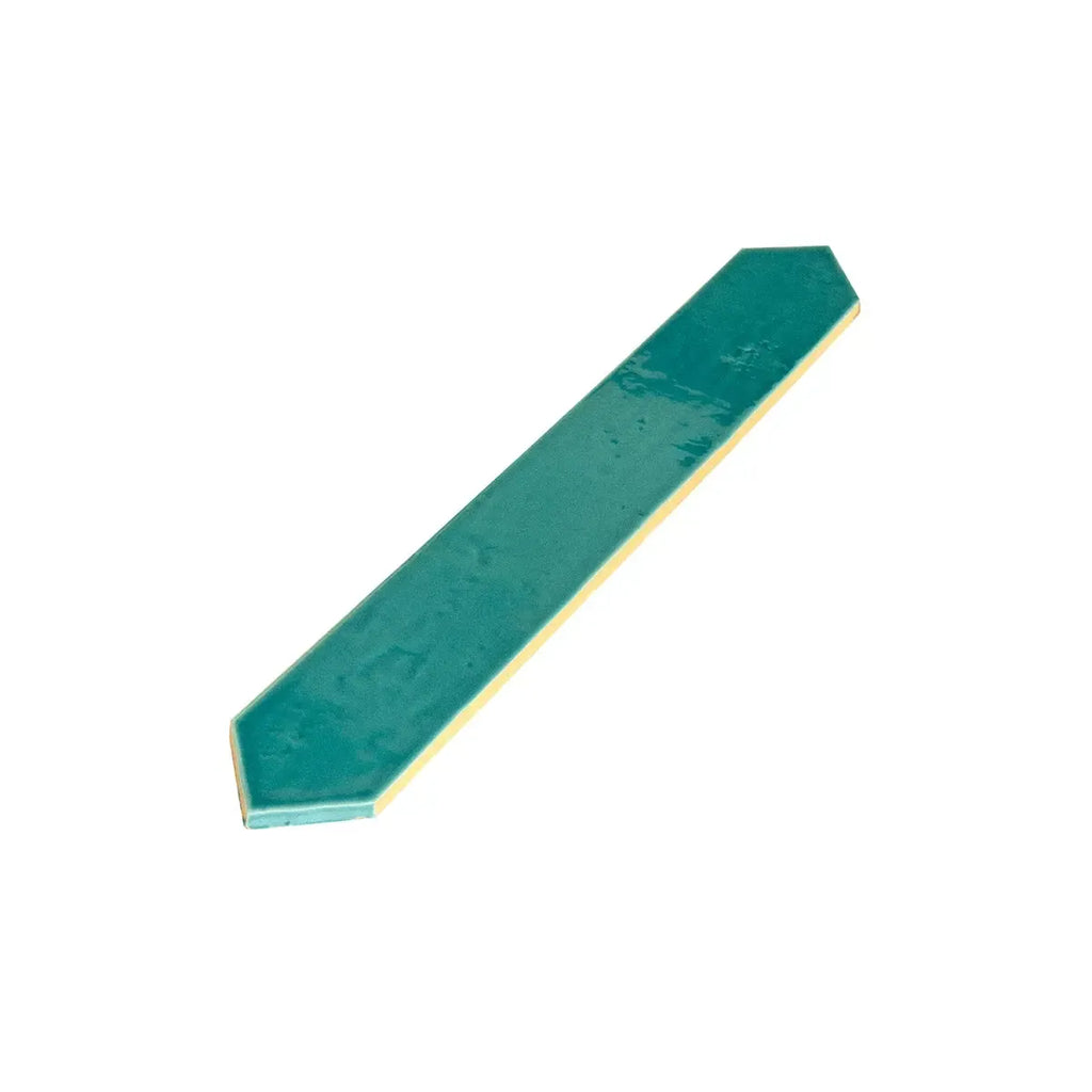 Camila Turquoise Picket Porcelain Tile | Tile Club