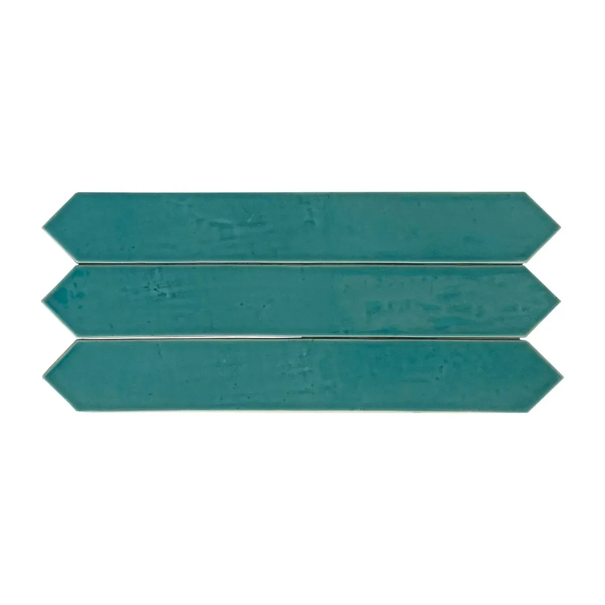 Camila Turquoise Picket Porcelain Tile | Tile Club