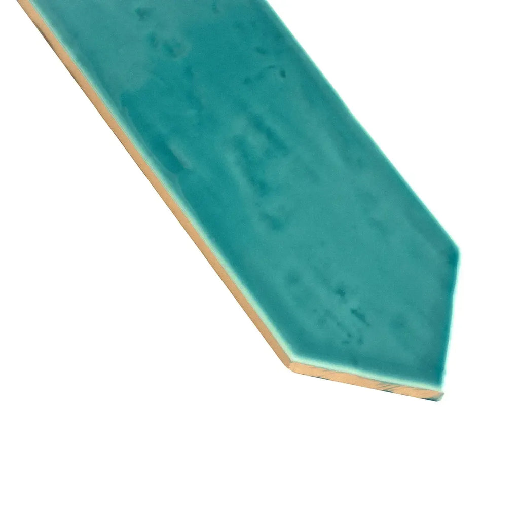 Camila Turquoise Picket Porcelain Tile | Tile Club