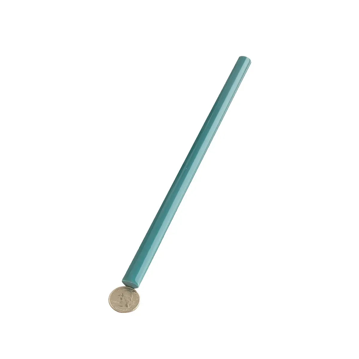 Camila Turquoise Porcelain Bullnose Tile Trim | Tile Club